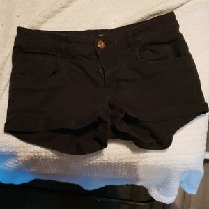 H&M Black Shorts